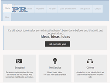 Tablet Screenshot of cpr-promotions.com